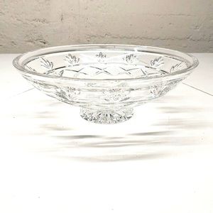 Waterford Keane Bowl Cut Crystal 10” Pedestal Centerpiece